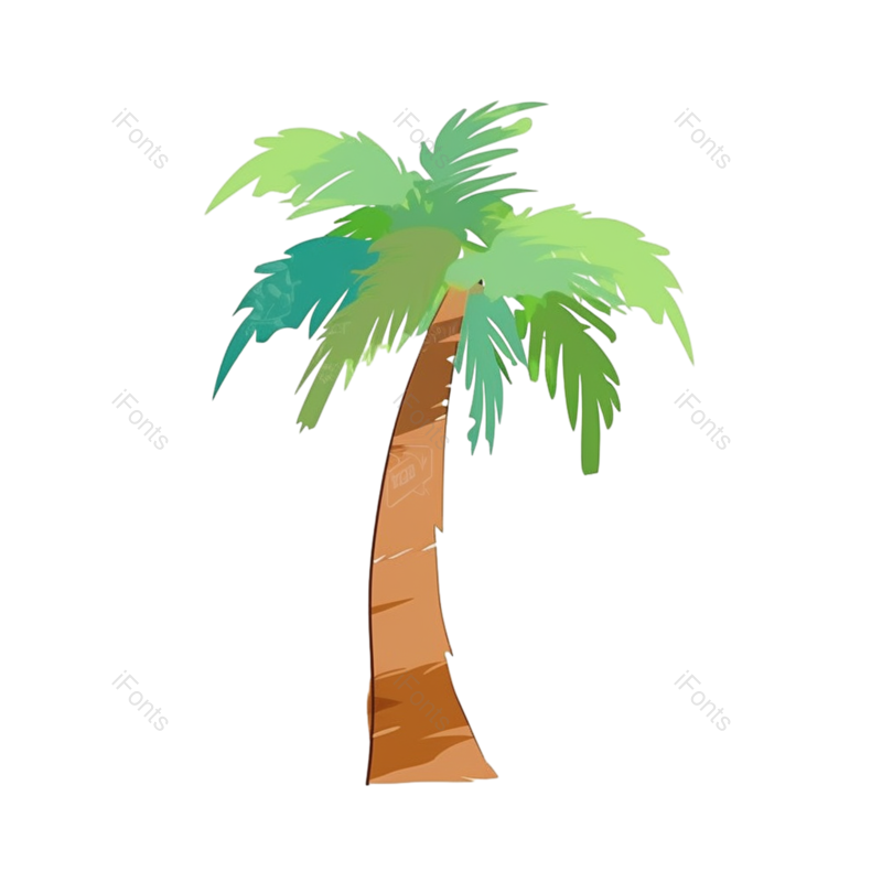 叶子图片,绿色元素,海滩PNG,植物免抠素材